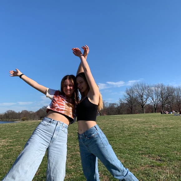 Cropped tye dye t shirt - Picture 4 of 5